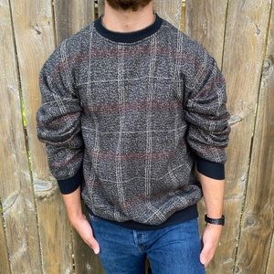 Vintage | Men’s Plaid Golf Sweater 2X